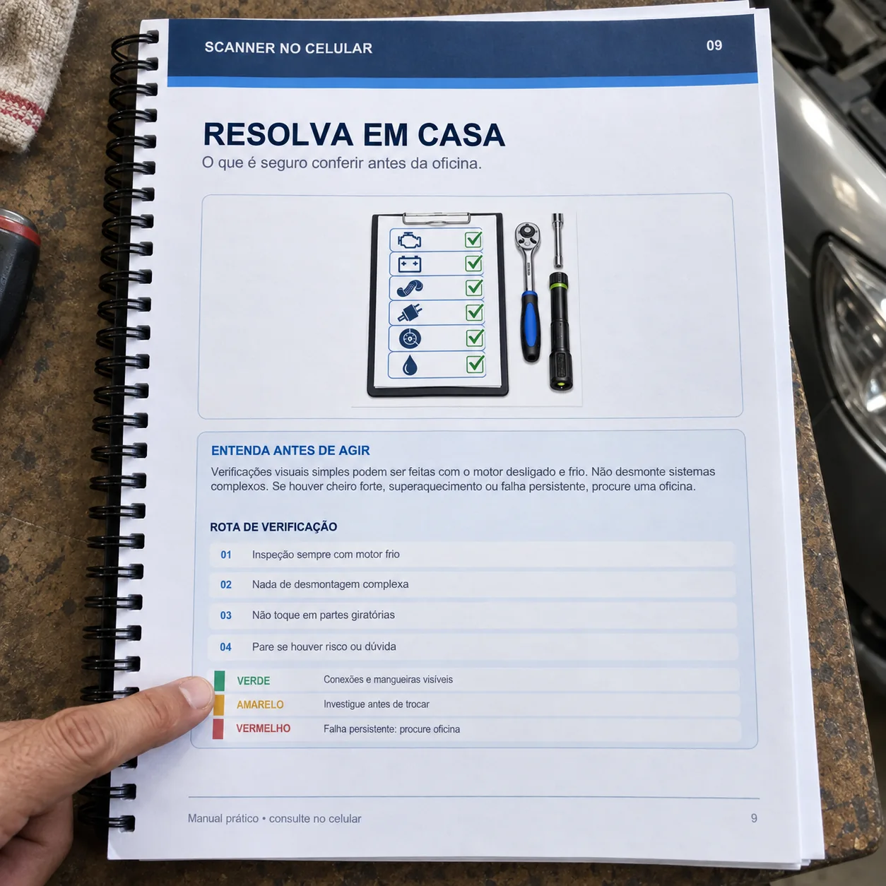 Orientações simples e seguras da apostila